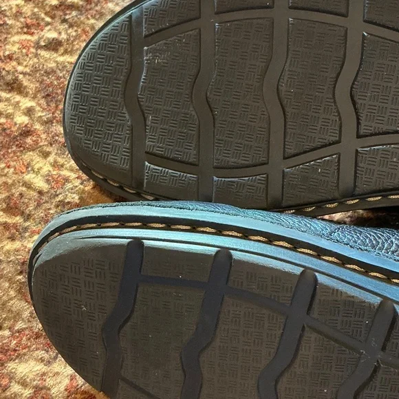 Black Leather Mary Jane Shoes - Picture 5 of 9